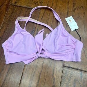 Shade & Shore Pink Bikini top NWT
